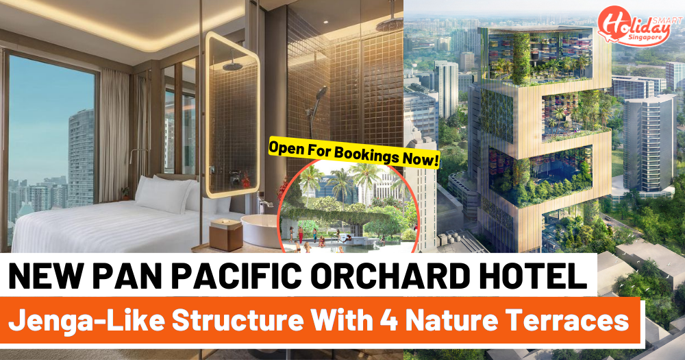 Pan Pacific Orchard: New Jenga-Like Luxury Hotel In Singapore With 4 Nature-Themed Terraces