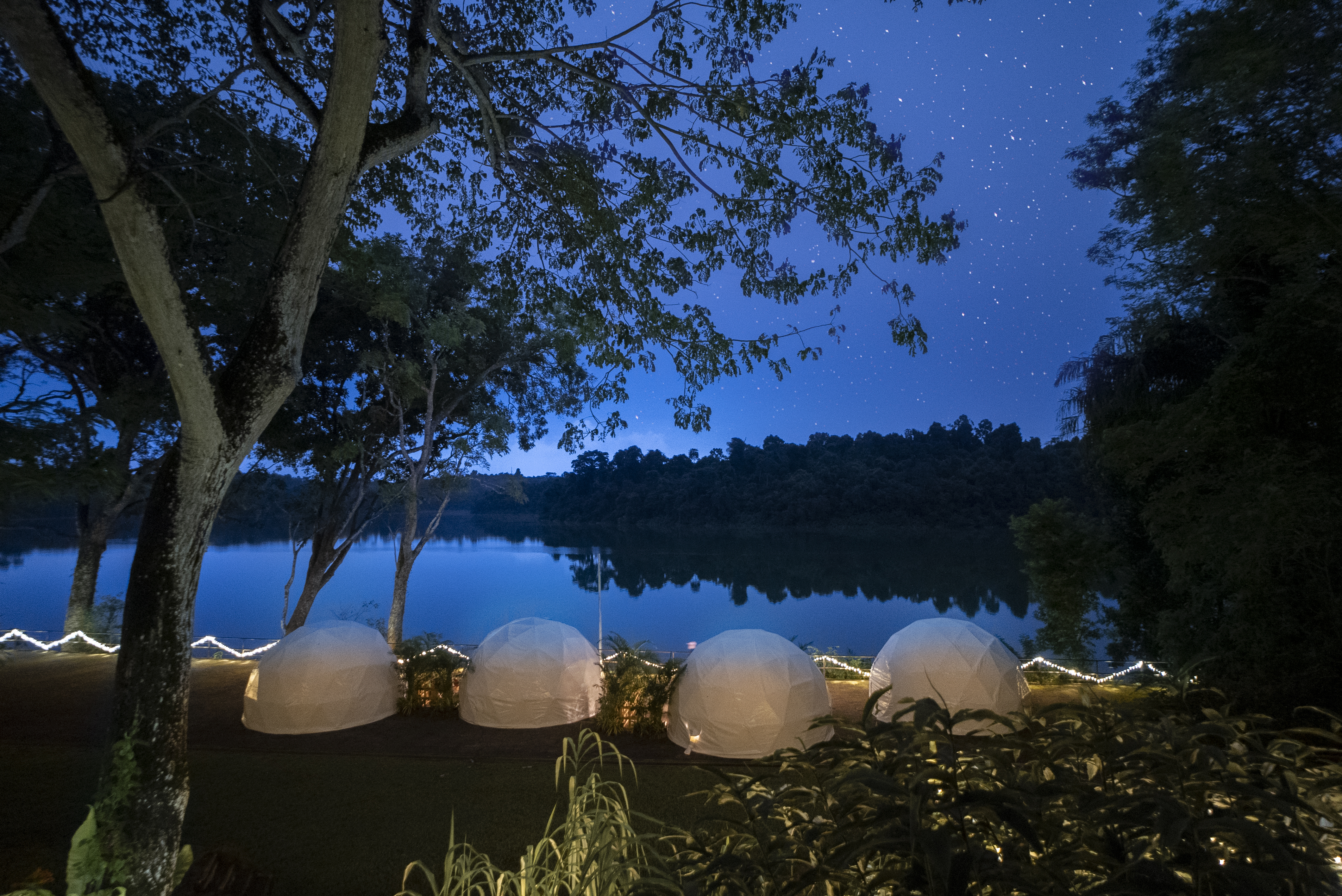 Singapore Zoo Glamping - Tent exterior