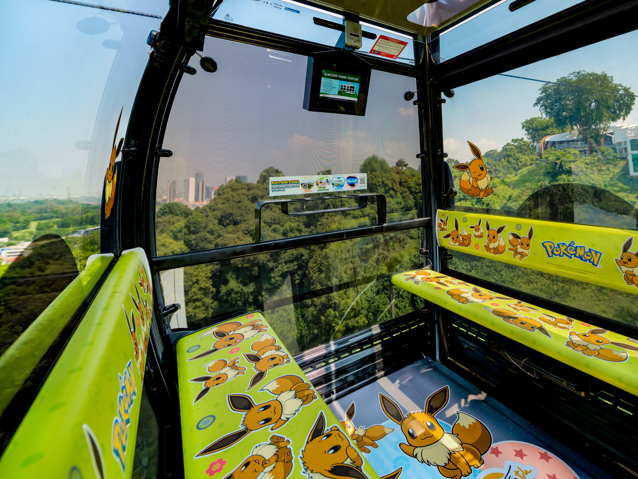 Pokémon Cable Car Singapore