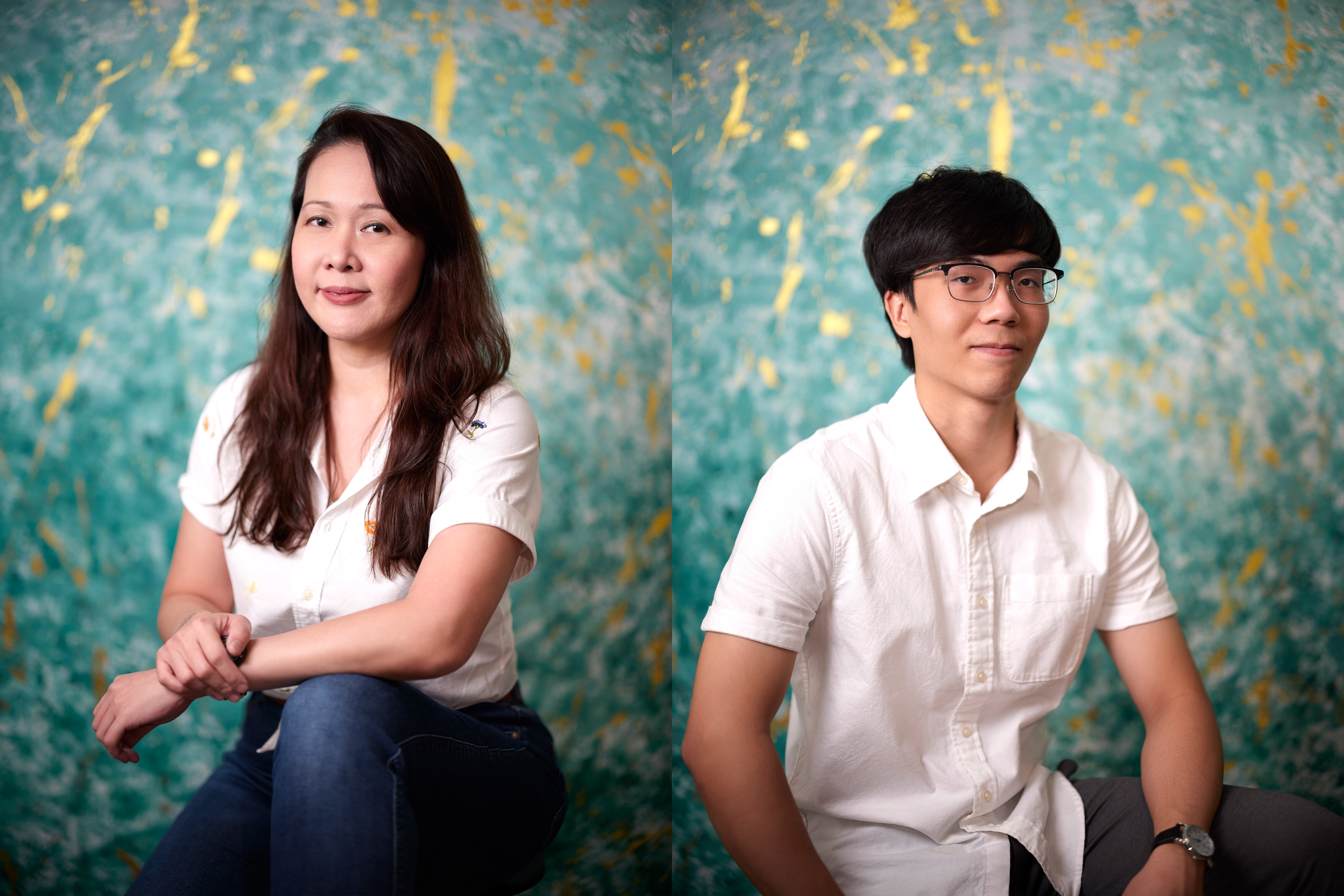 Paint Blush Co-founders: Ashley & Teck Yong