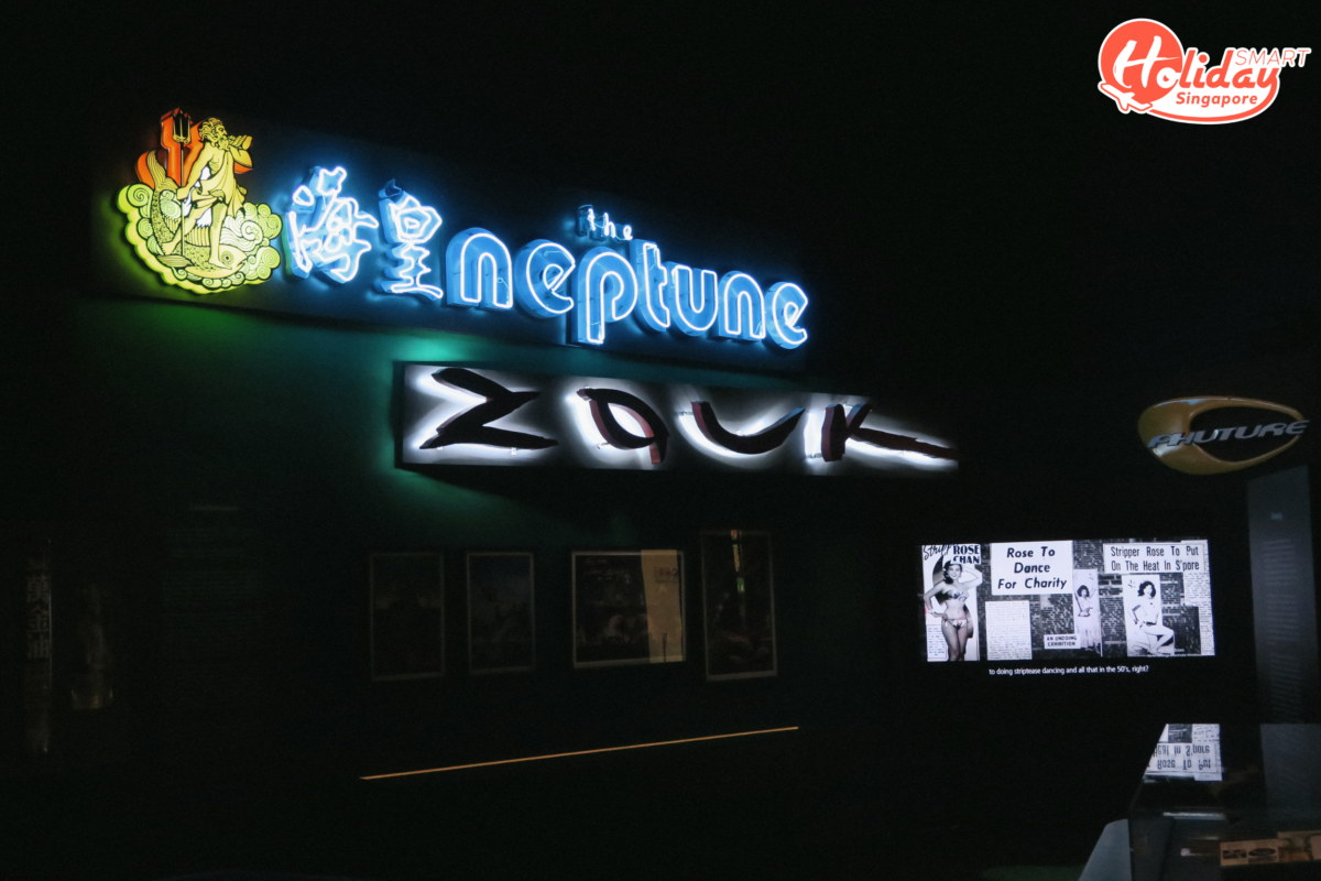 Signages of Neptune Theatre Restaurant & Zouk
