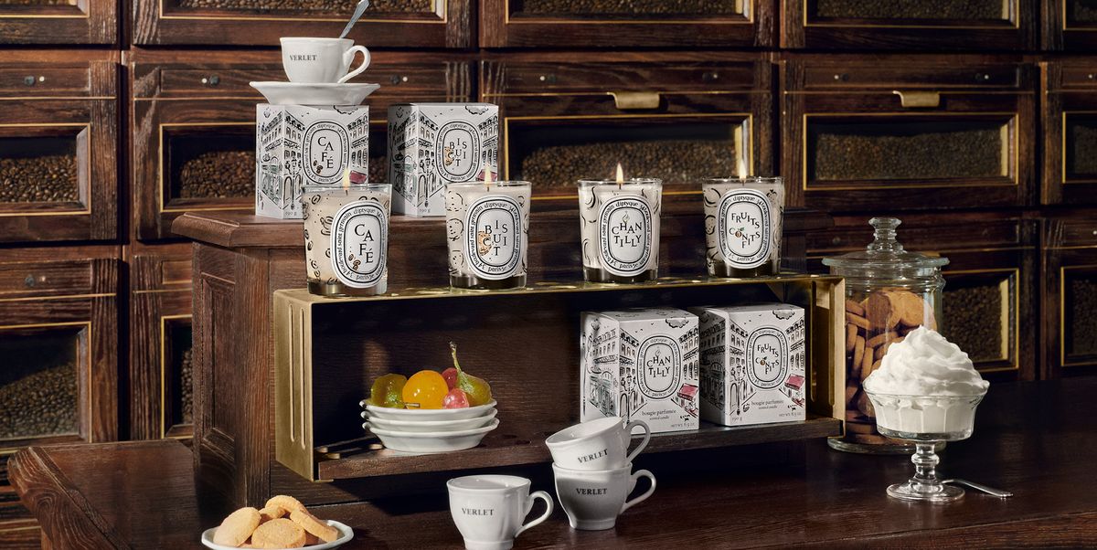 Elevate your space with Diptyque's indulgent Café scents. 