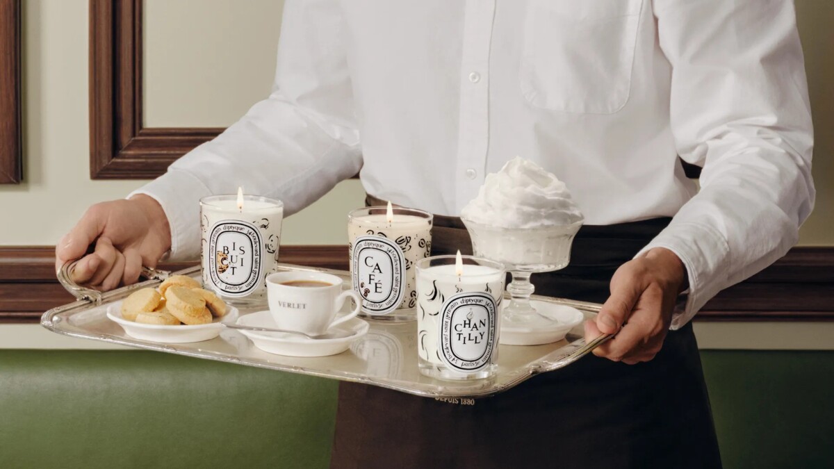Experience French sophistication with Diptyque's Café candles. 