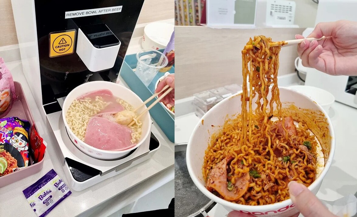 Easily cook your noodles to perfection at the user-friendly station!