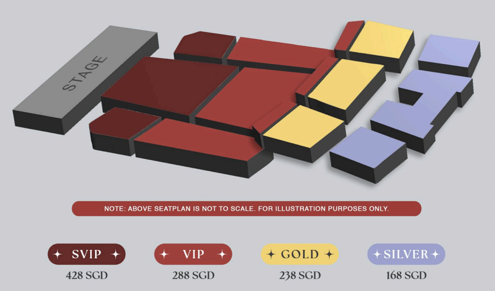 Here's a sneak peek at the seating layout 