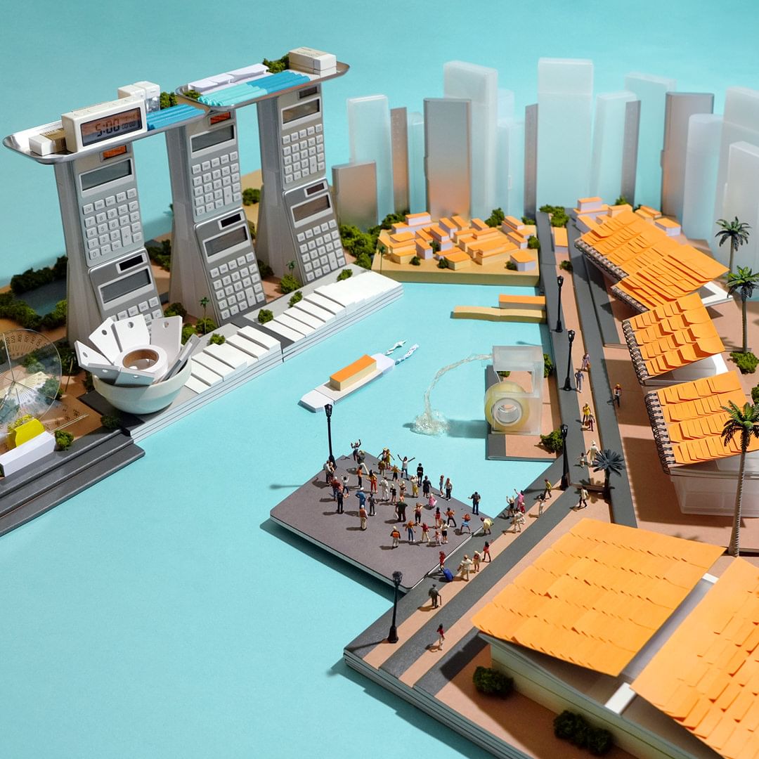 Experience SG landmarks like never before - in miniature form at MUJI!