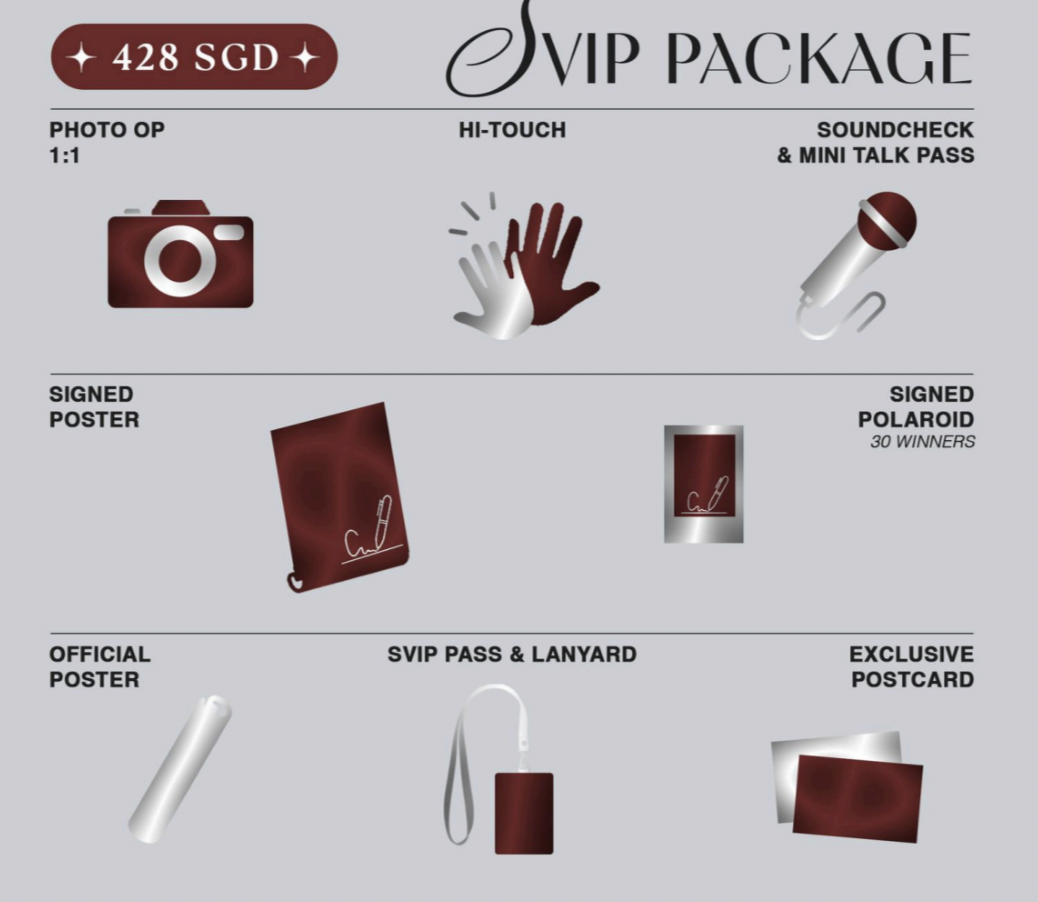 The ultimate fan experience! S$428 SVIP gets you a hi-touch, a photo with Gulf, and exclusive access!