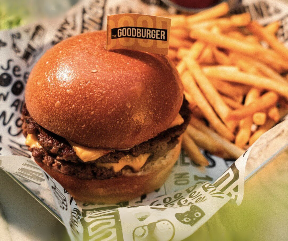 Burger bliss! Gourmet Park Kampong Bugis offers mouthwatering options for all burger lovers.