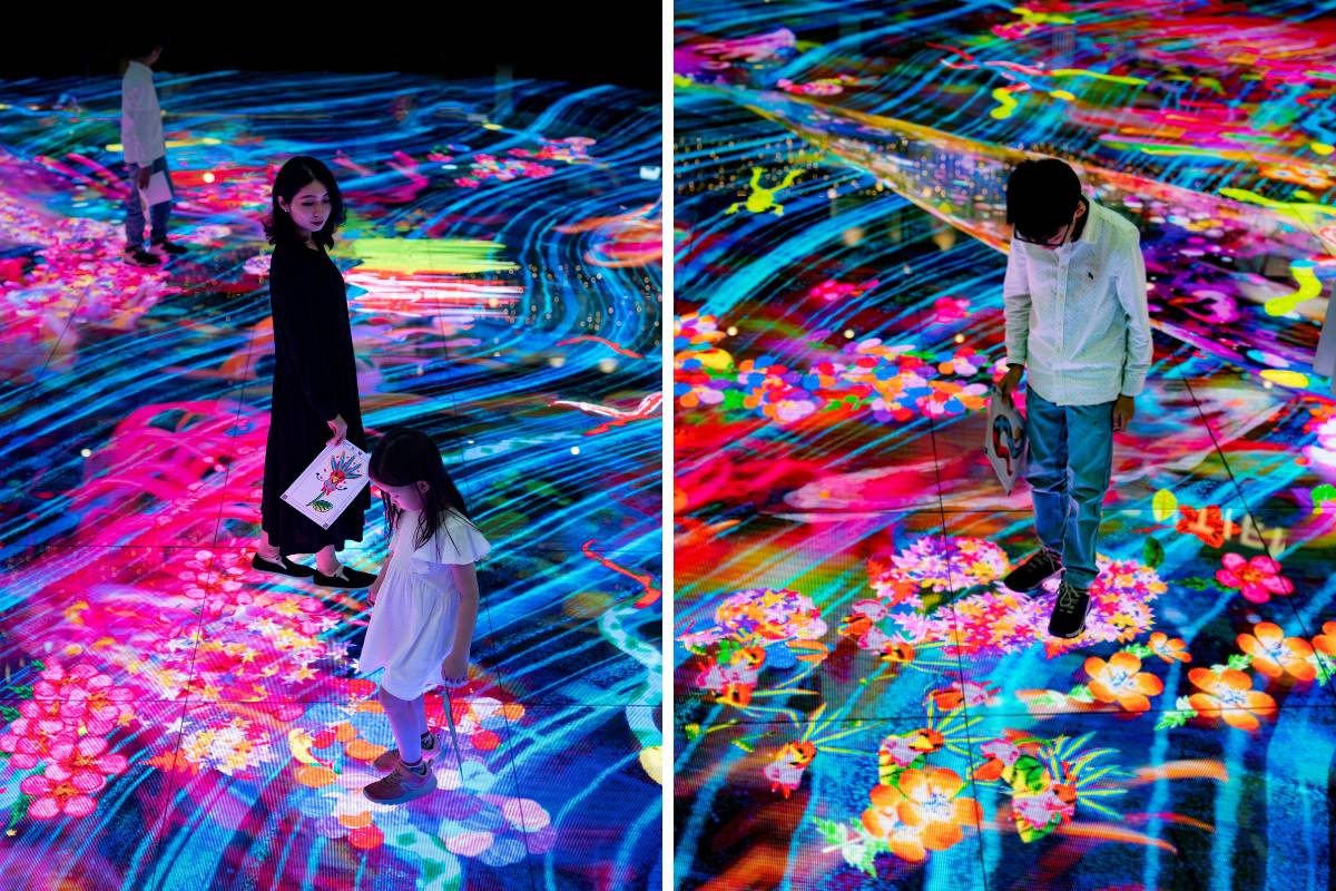 More than a museum! Immerse yourself in the Digital Light Canvas experience.