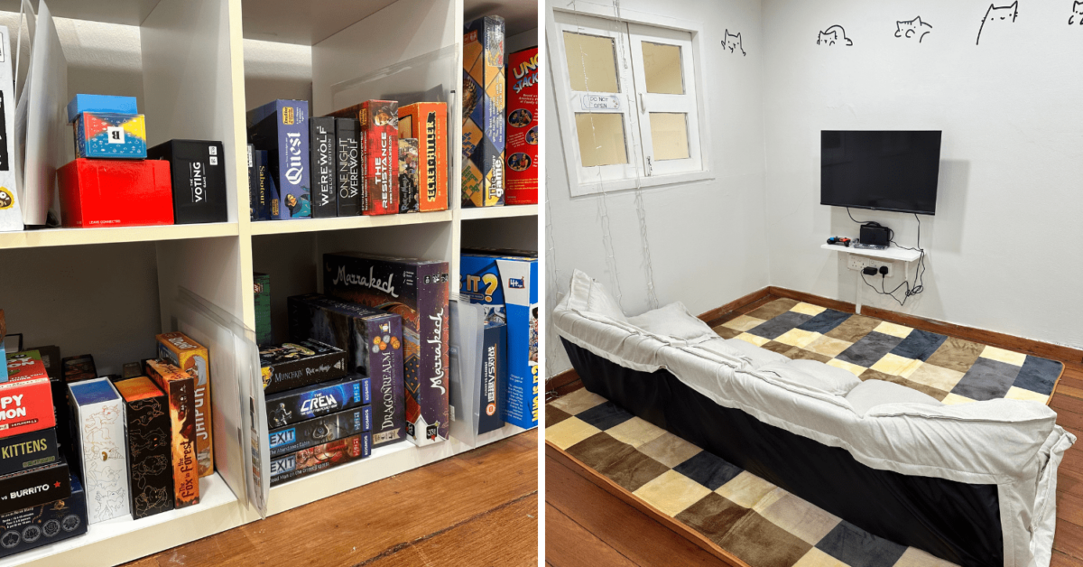 Work hard, play hard! Board games & Switch at Fuzzies Bugis.