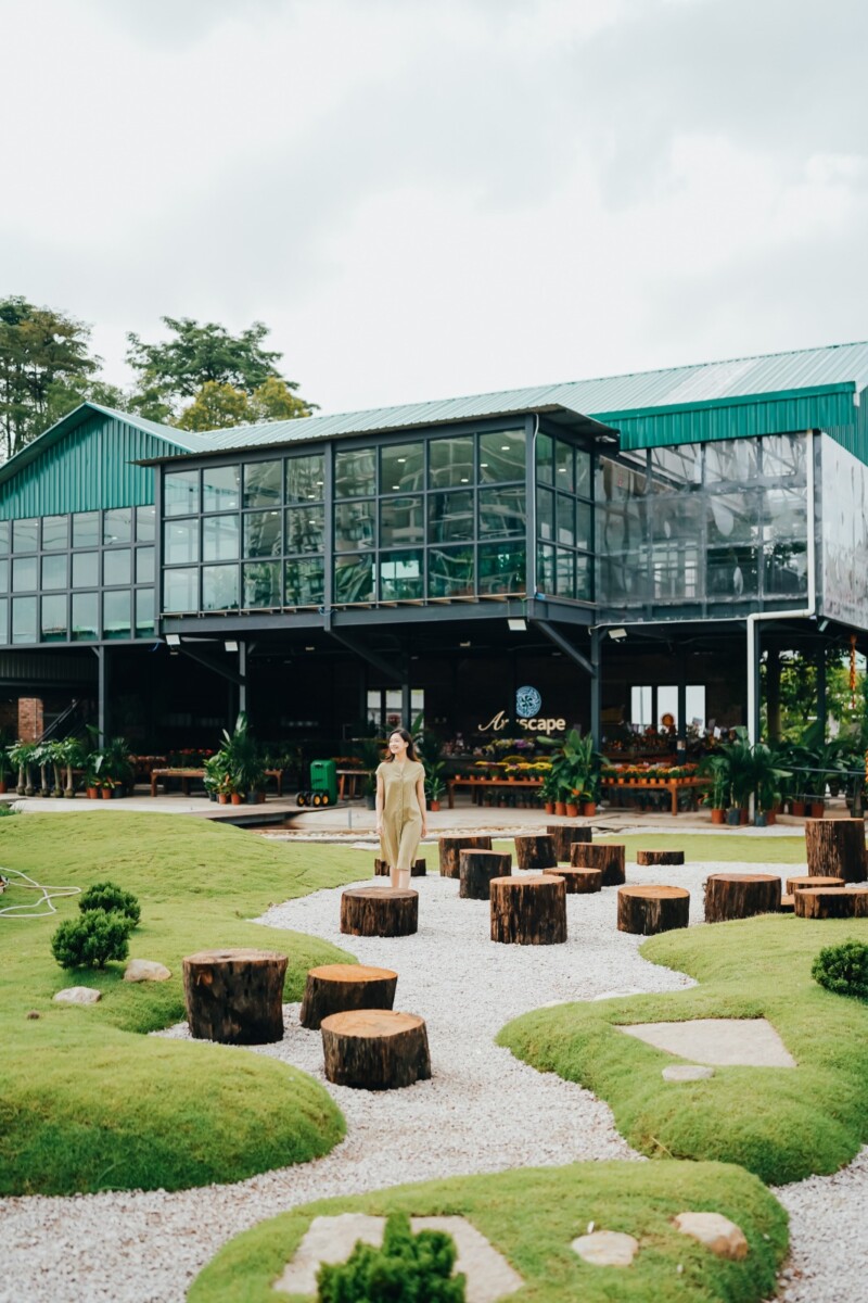 Find your zen amidst the lush greenery at Artscape Landscape.