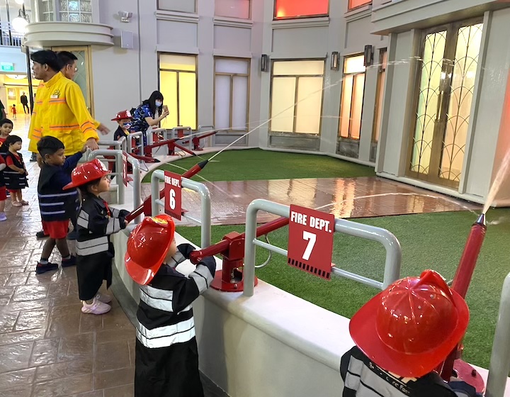 Calling all future firefighters! KidZania lets you suit up and save the day!