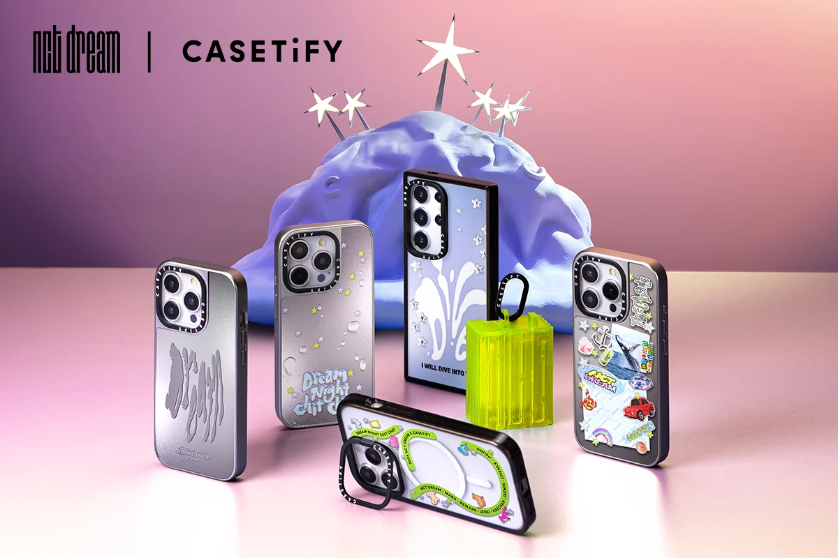 Calling all NCTzens! Your tech is about to get a serious glow-up with CASETiFY's NCT Dream collection! 