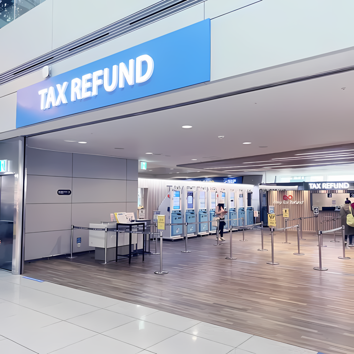 Claim your tax refund at counters with ease!