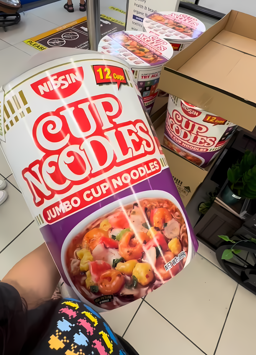 Stock up on the Nissin XXL Jumbo Cup Noodles before they disappear!