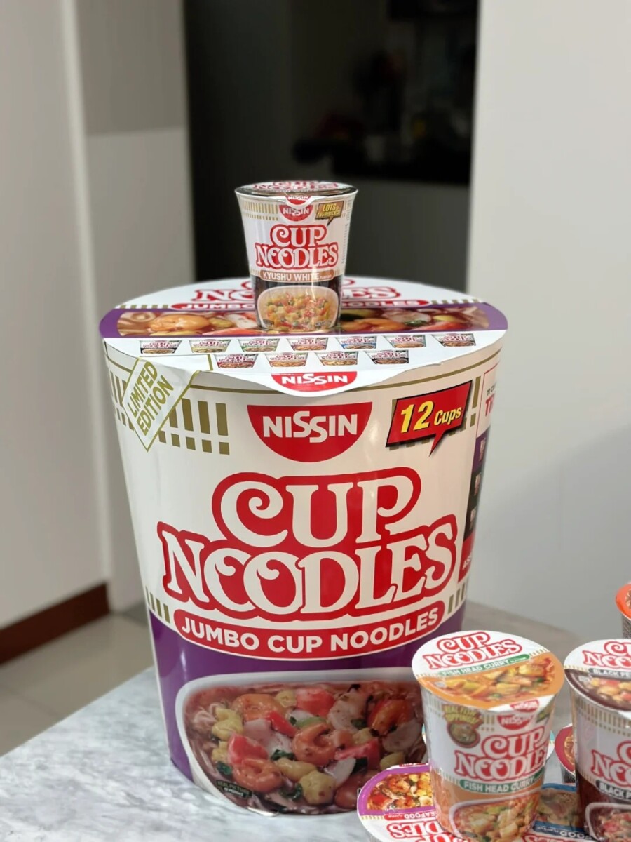 This Nissin XXL is the king of cup noodles!