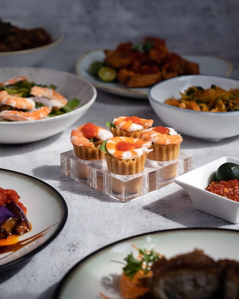Indulge in Peranakan delights.