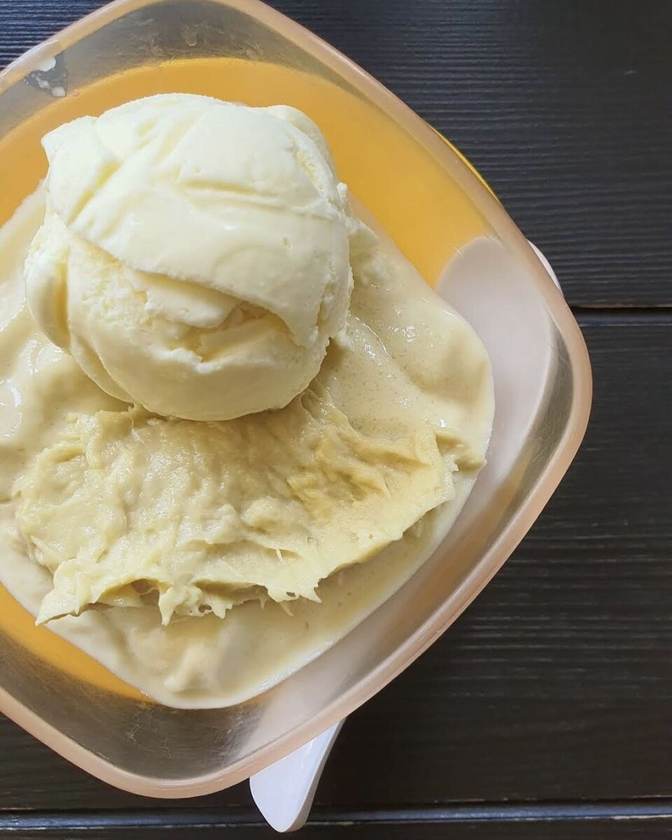 Dessert Bowl's Double Shot Durian Mousse is a must for true durian devotees!