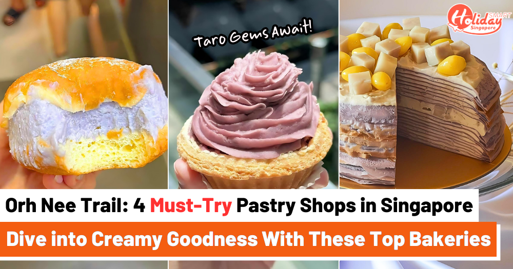 Singapore's Orh Nee Trail: 4 Creamy Taro Treats!