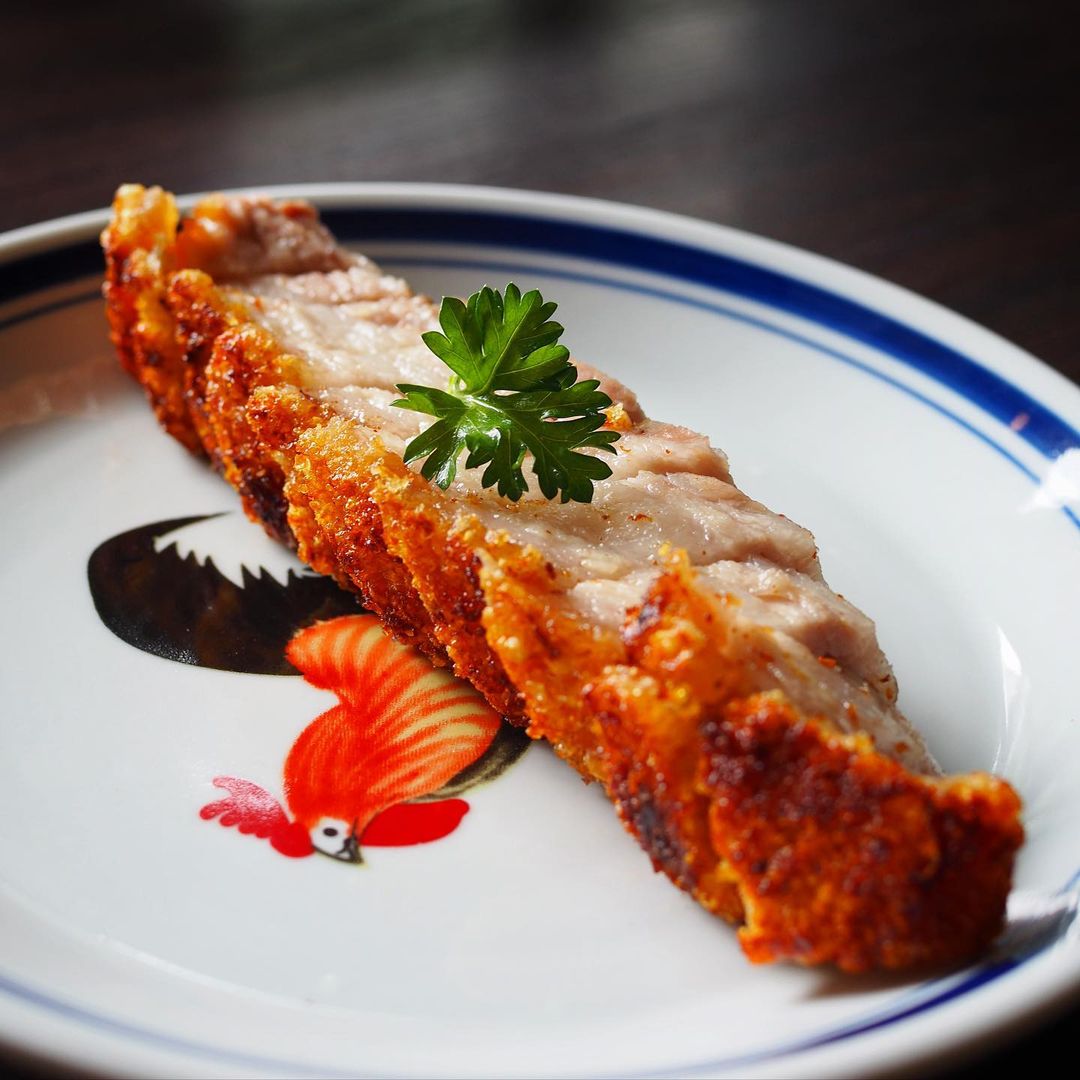 Laifaba's open-flame roasted pork is a must-try!