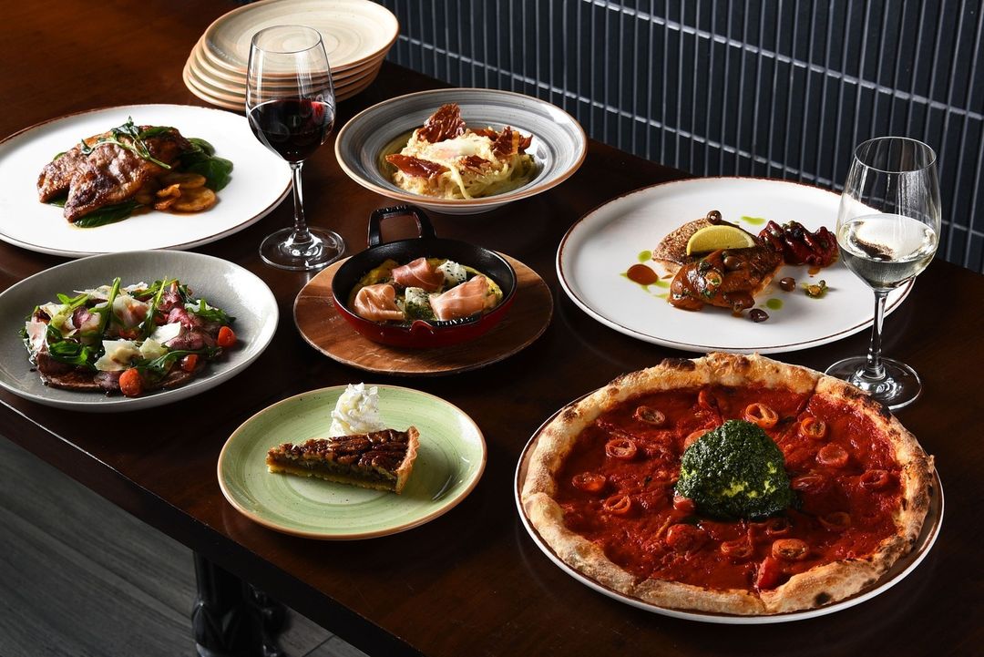 Authentic Italian flavours in a stylish setting.