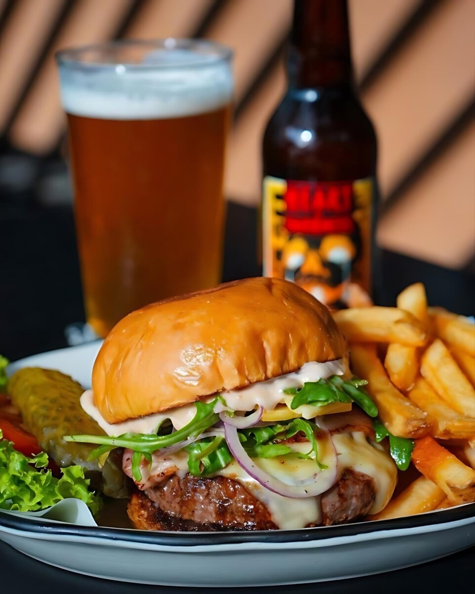 Craving a juicy burger? Black Tap is your go-to spot. 