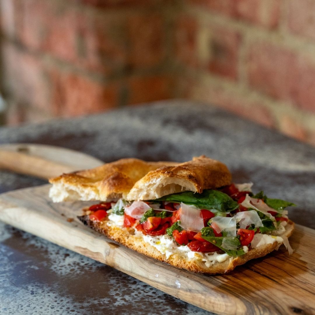 A crispy, chewy Signature Double Crunch Pizza that will blow your taste buds away.