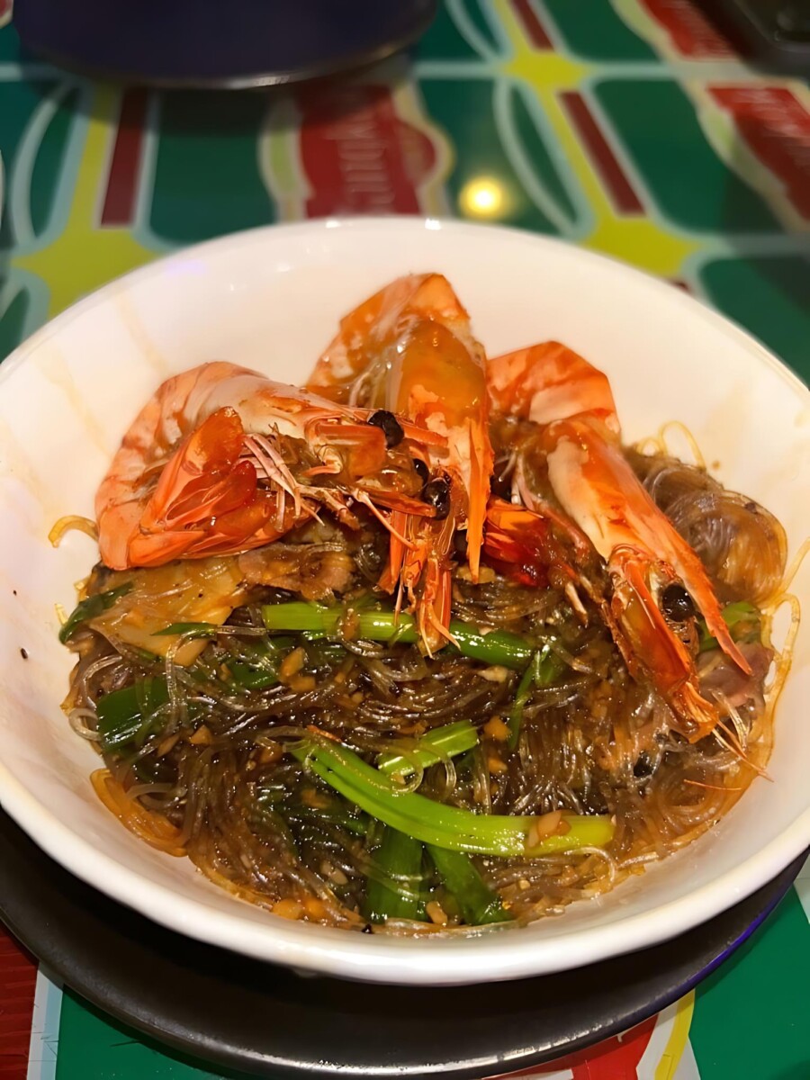 Experience the heat with Bangkok Jam's fiery Claypot Vermicelli, packed with fresh prawns.